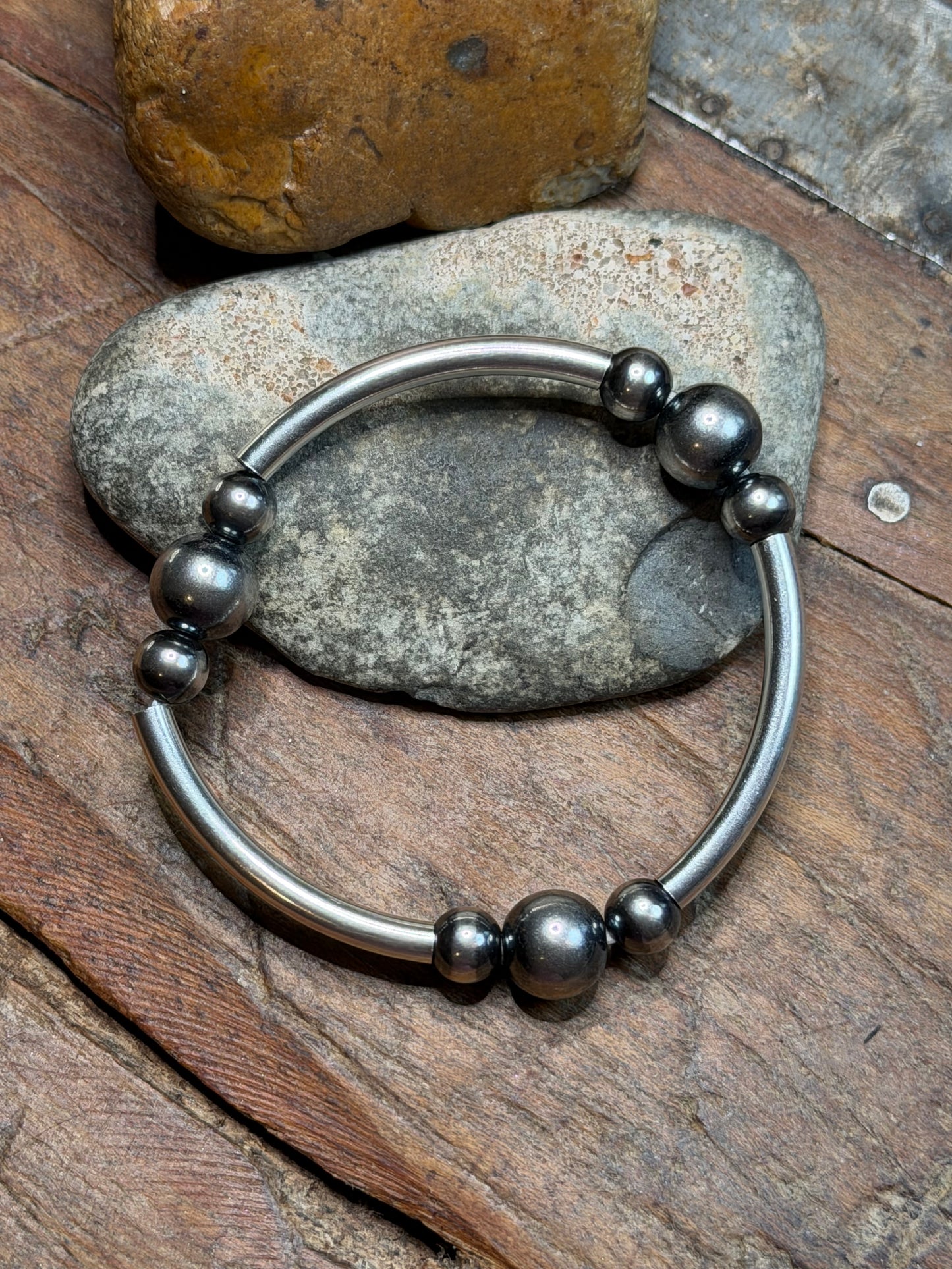C Honey - 10mm and 7mm Machine Made Stretchy w Tubes