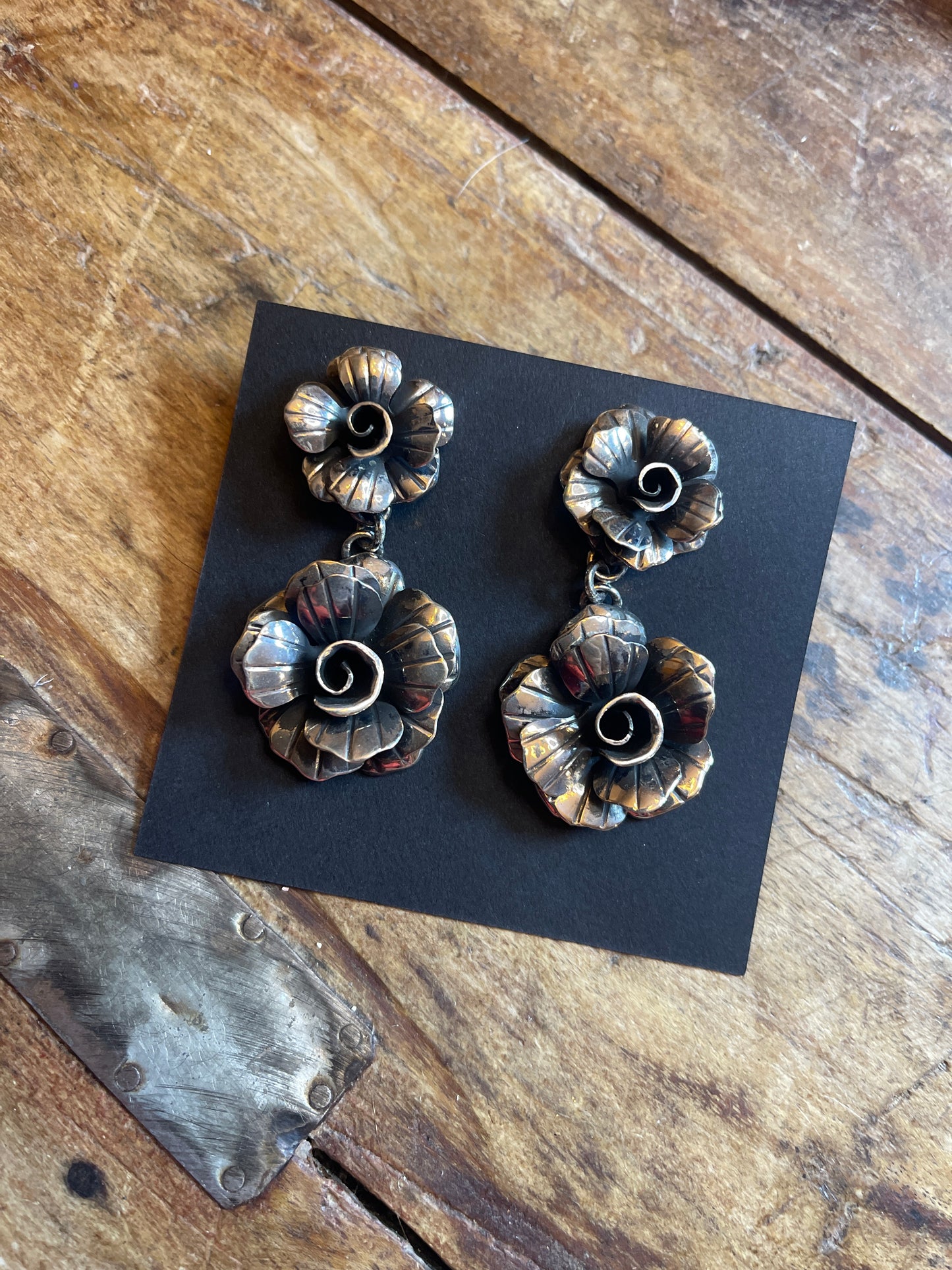 Azucena-Federico Jimenez rose earrings