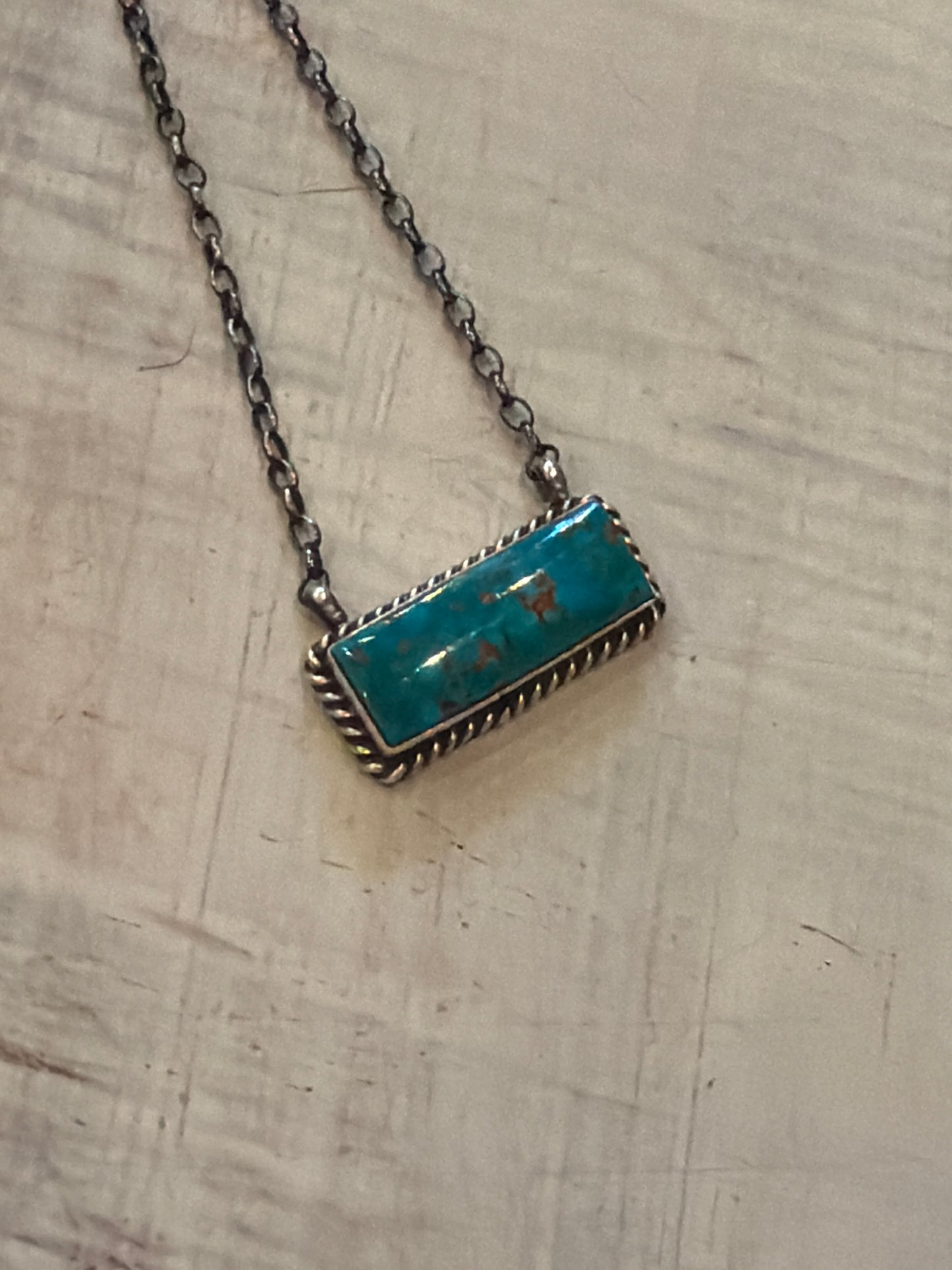 Kellie bar necklace 16.5