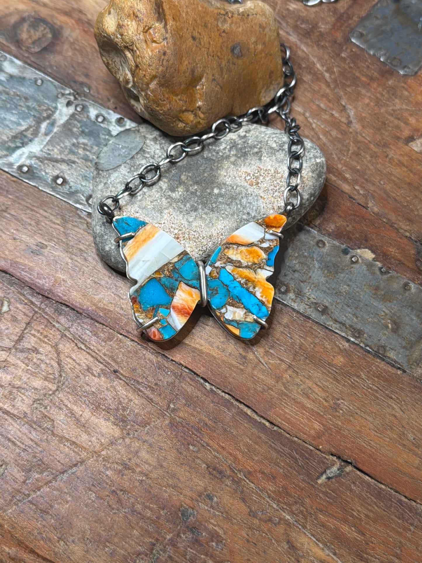 Victoria – waterproof butterfly stamped by the artist 20.5 inches long