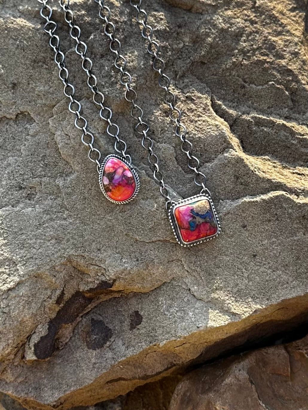 Small drop necklace