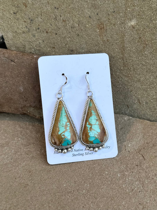 Boulder ribbon earring