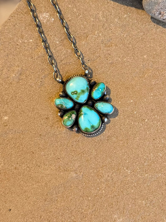 Sonoran cluster necklace