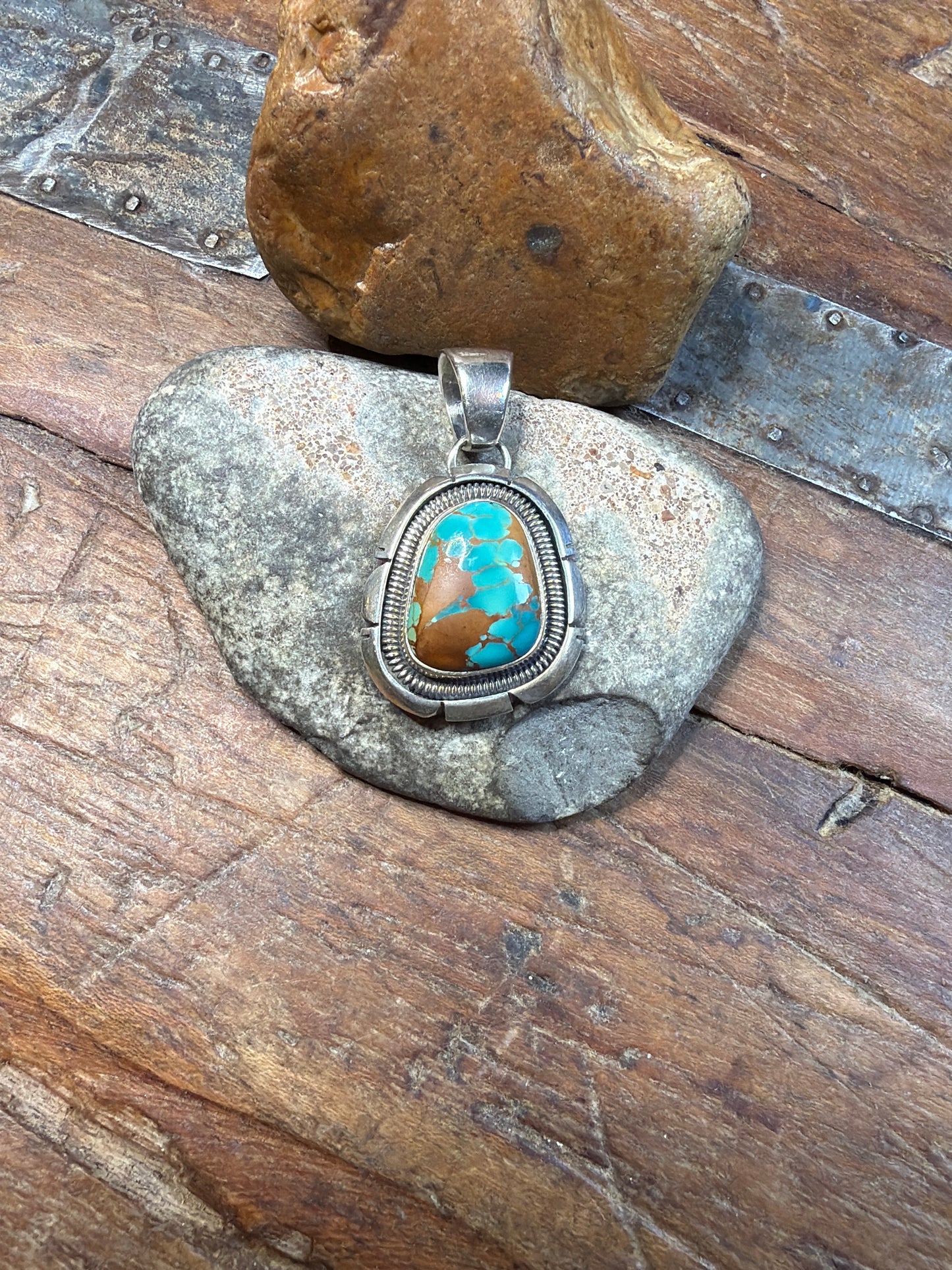 Sarah turquoise pendant