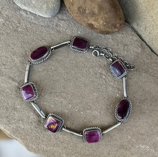Purple spiny choker