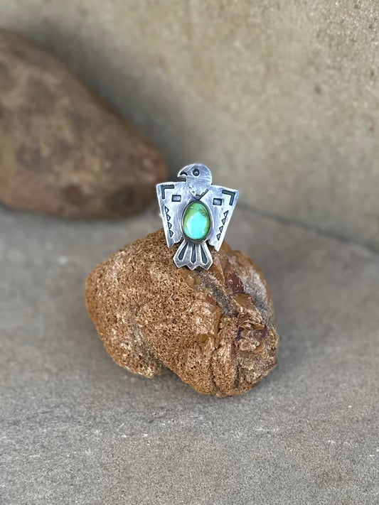 Sonoran Thunderbird Ring, size 8