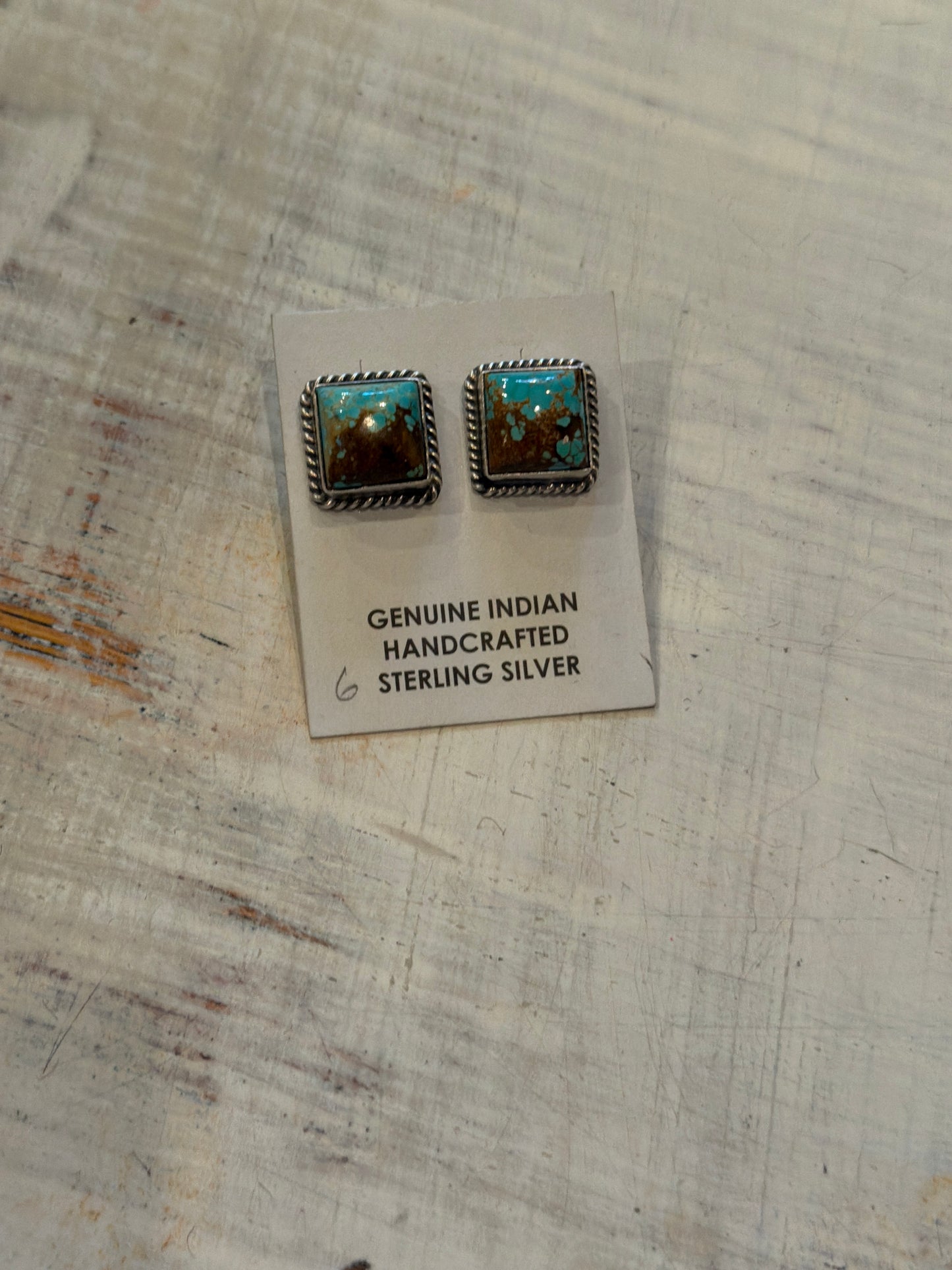 Krista square earrings