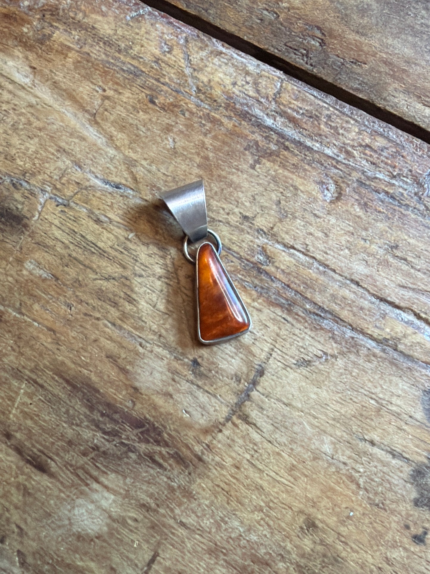 Tanya orange mini pendant