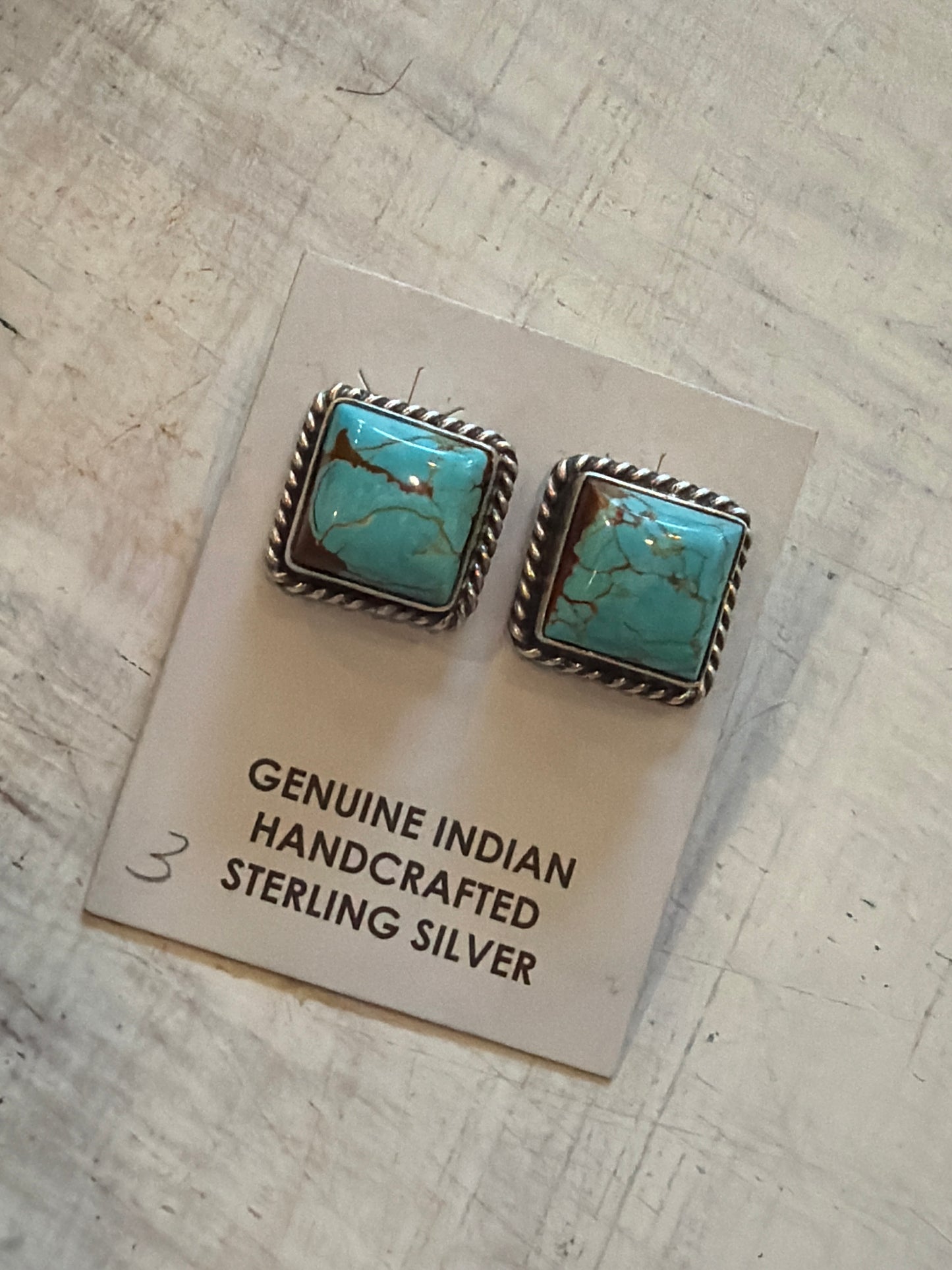 Ms voich square earring