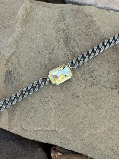 Crystal 18 7/8 Tova necklace