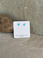 Zuni turquoise stud A