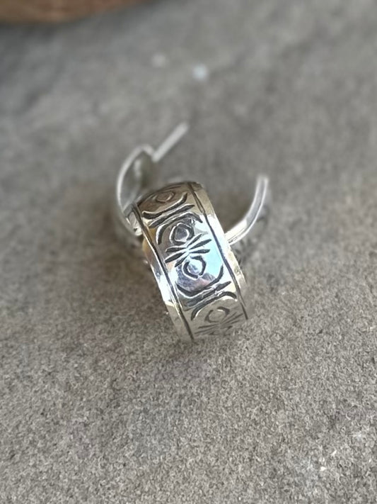 Hoop earrings