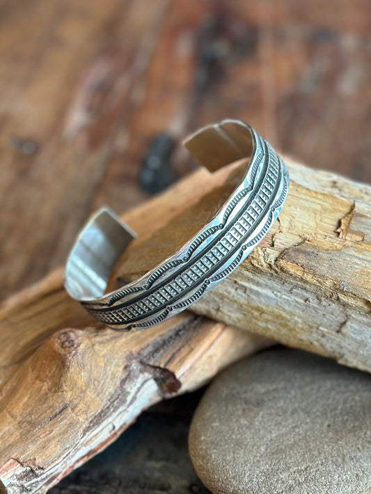 Beautiful Stamped Cuff