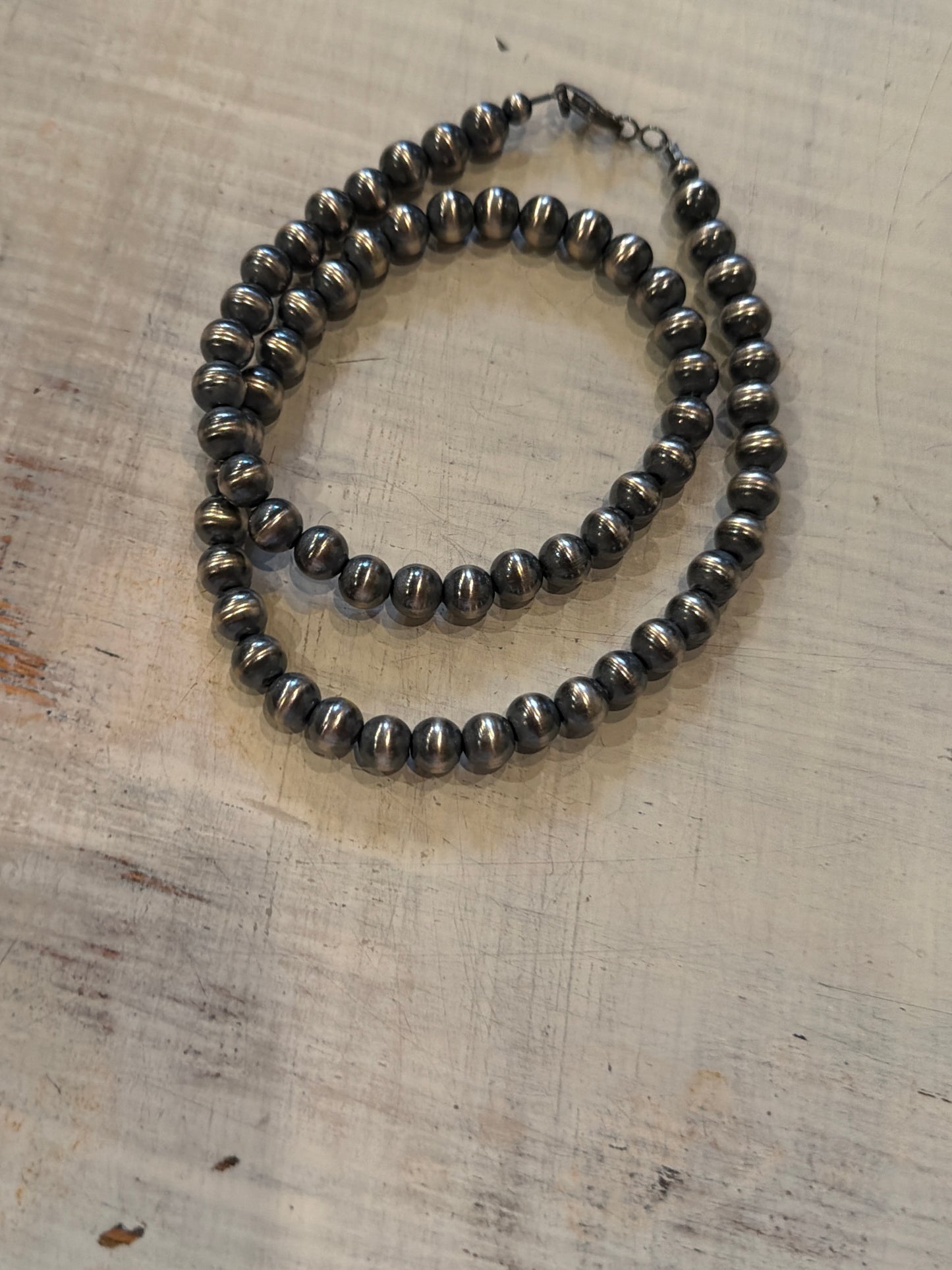 Kim 8mm 20inch machine made necklace ￼￼