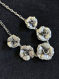 Federico Jimenez gorgeous rose statement necklace