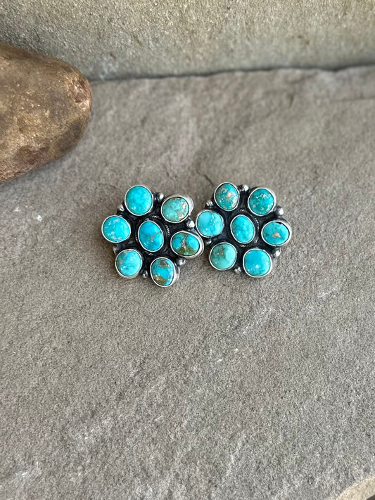 Ella cluster earrings B