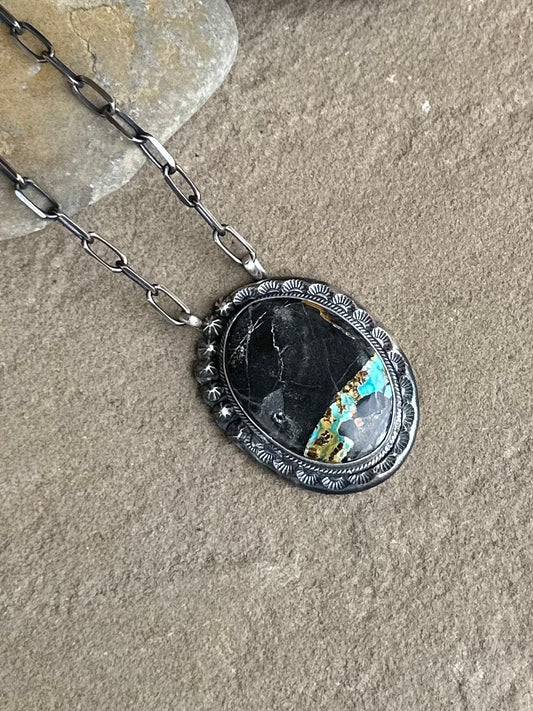 Gorgeous necklaces (blue and green)