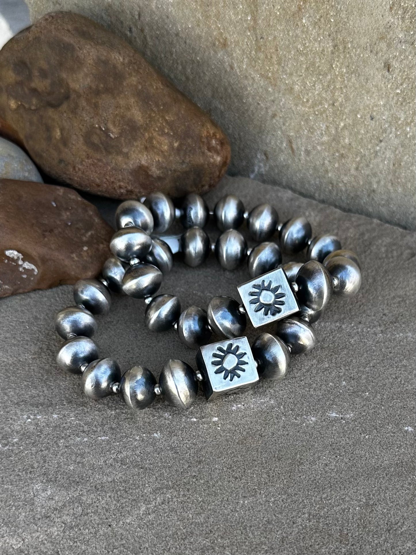 Handmade stretch bracelet