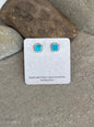 Turquoise stud (lg)