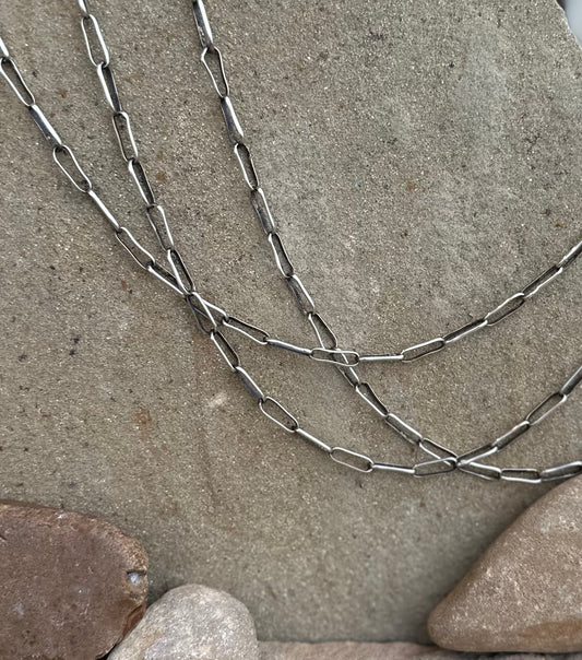 24 inch paperclip chain