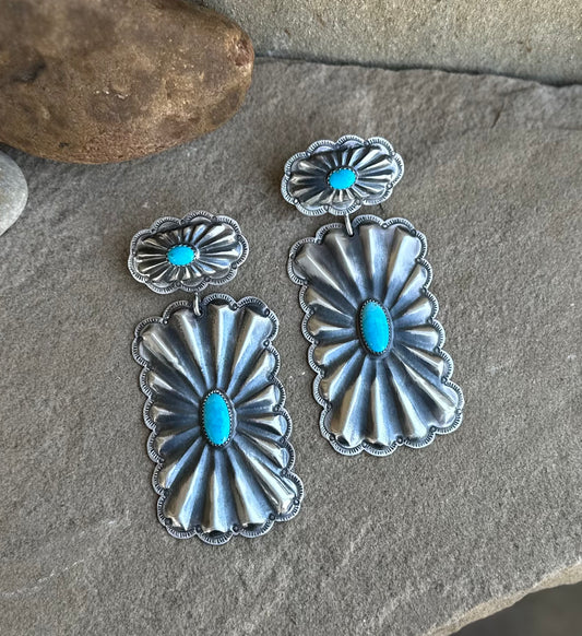 Gorgeous Concho earrings