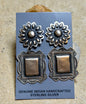 2 Tier Concho Earrings