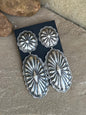 Silver Rita Lee dangles