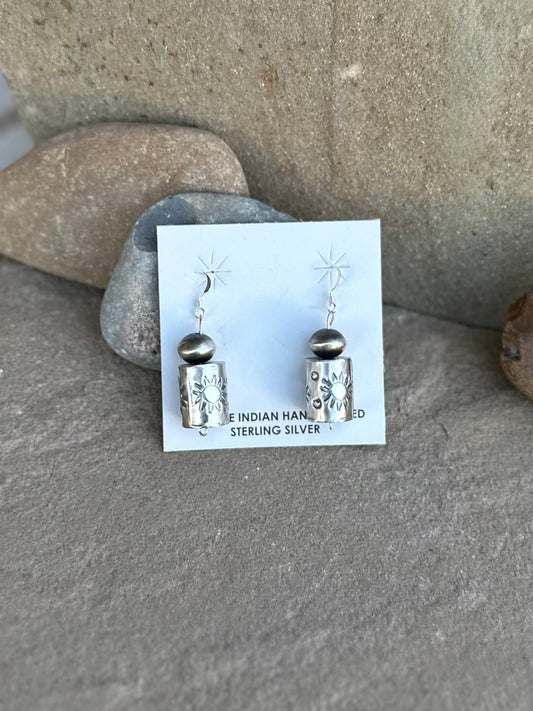 Pearl earrings