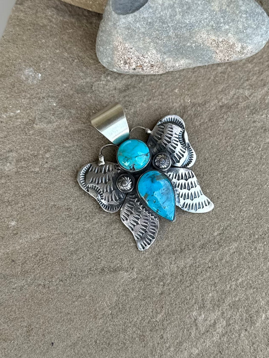 Chimney Butte butterfly pendant ￼