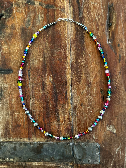Multi bead necklace