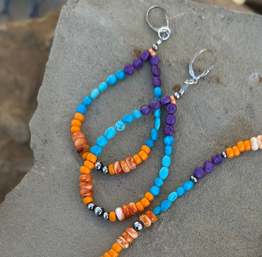 Beaded earrings