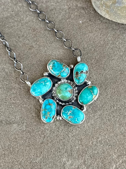 Ella cluster necklace Sonoran Mountain