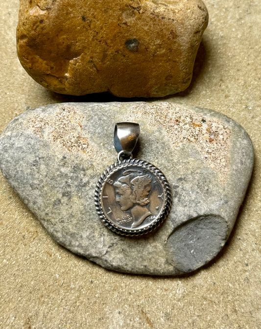 Jamie - Liberty Coin Pendant 1944