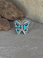 Adjustable butterfly ring