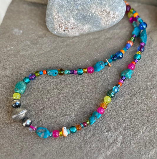 Multi beaded necklace (sold separately)