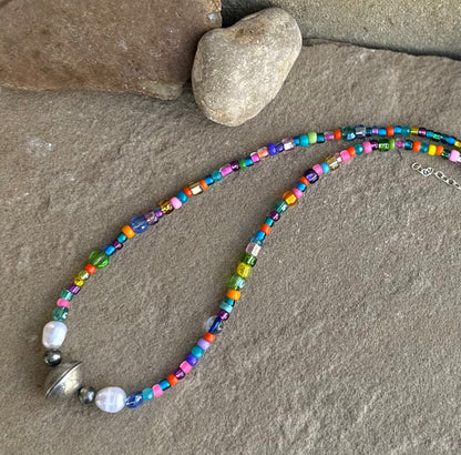 All seasons beaded necklace