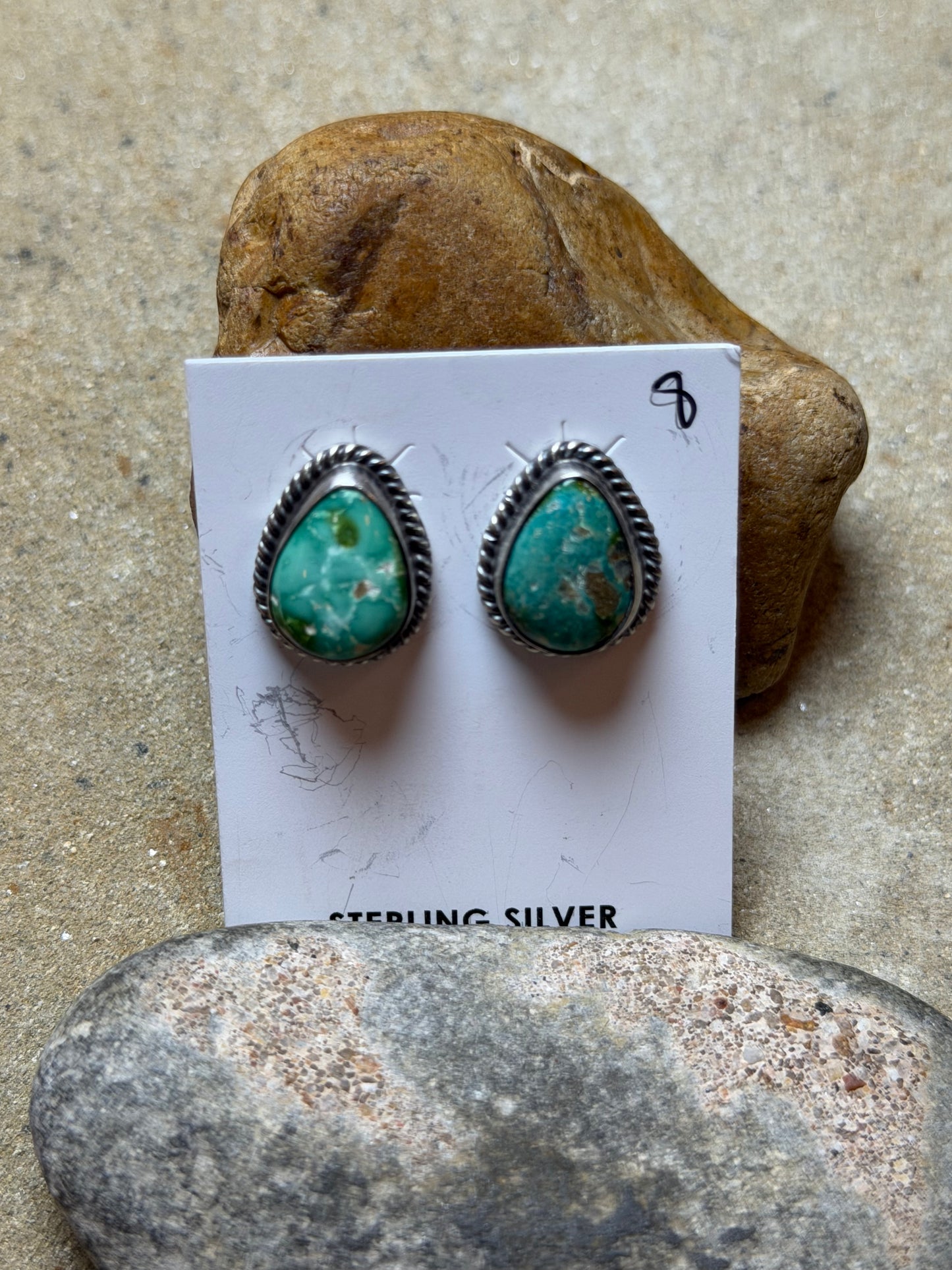Letty - Turquoise Stud Earrings