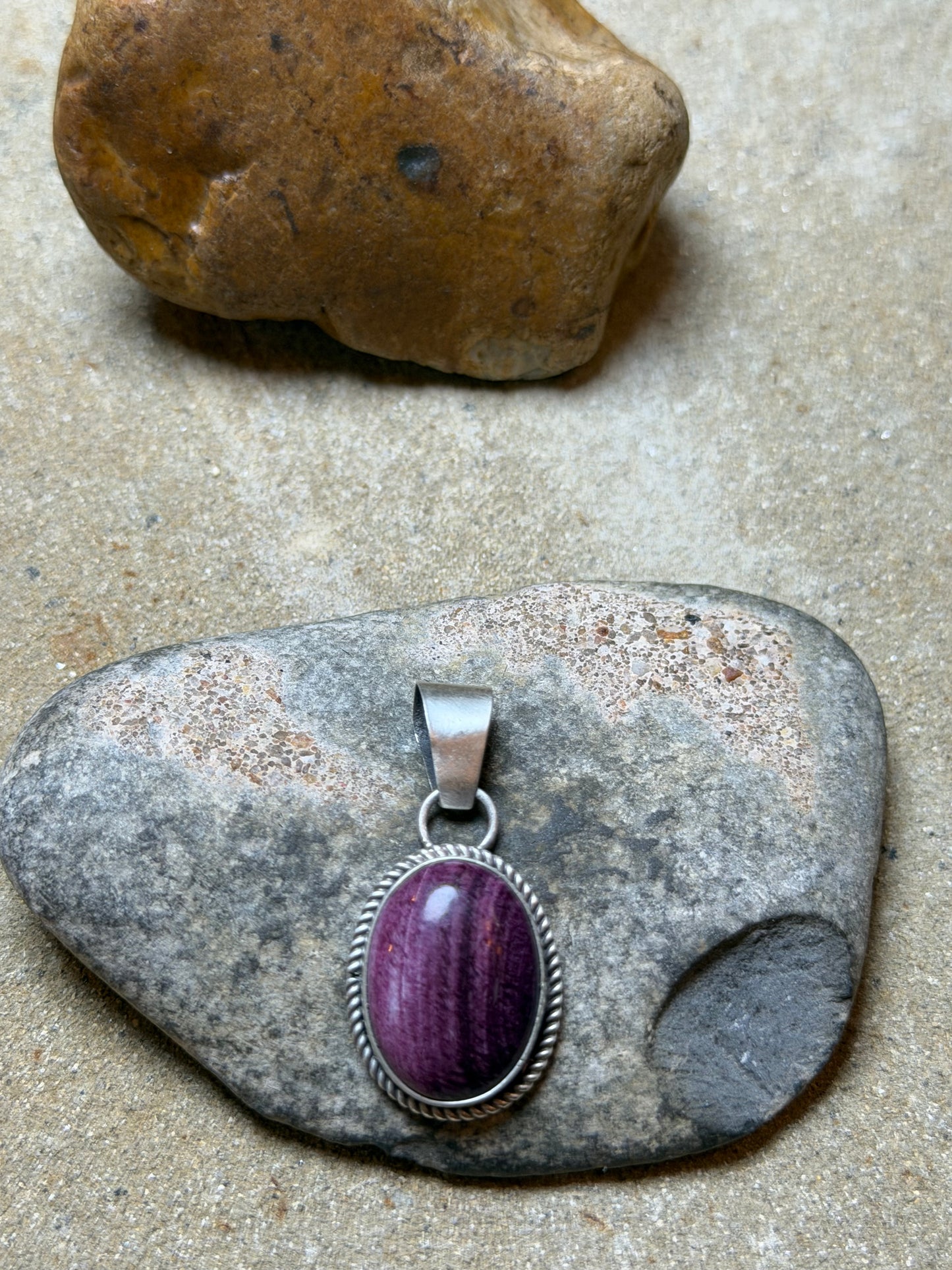 Moni - Purple Spiny Mini Pendant