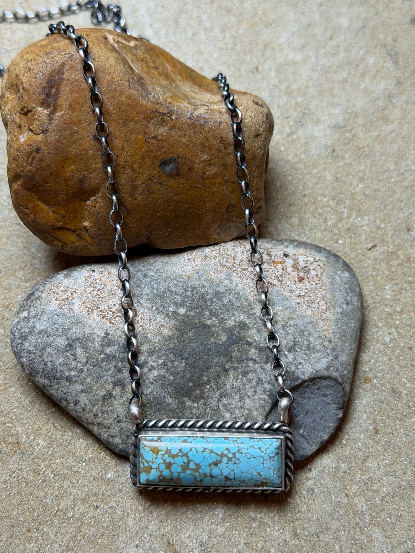 Lauri - Turquoise Bar Necklace
