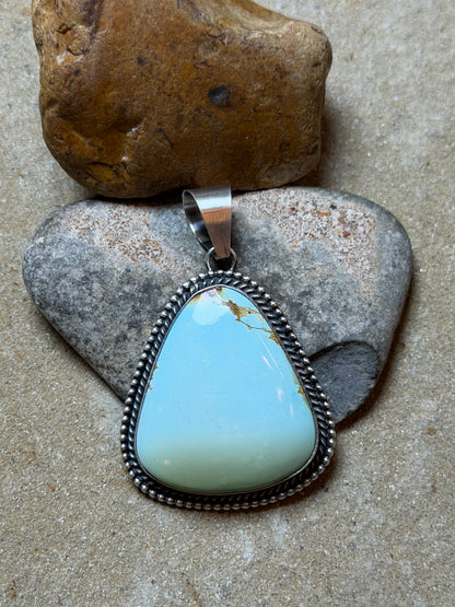 Connie - Large Turquoise Pendant