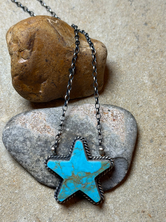 Kaitlyn - Turquoise Bar Style Necklace