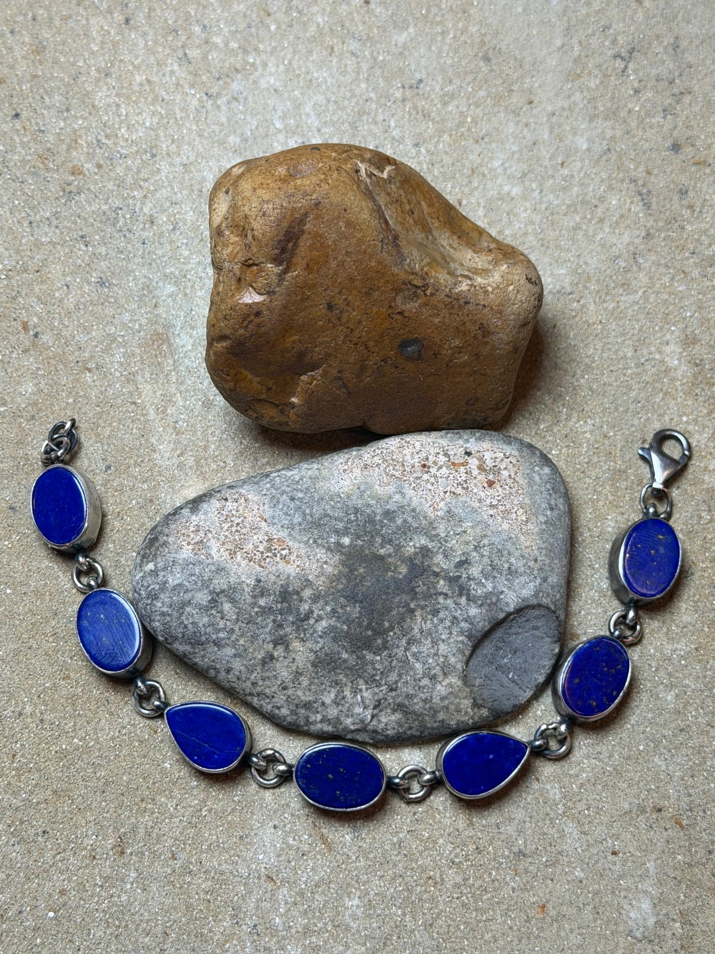 Bridgette - Blue Lapis Bracelet 7-5/8" Lone
