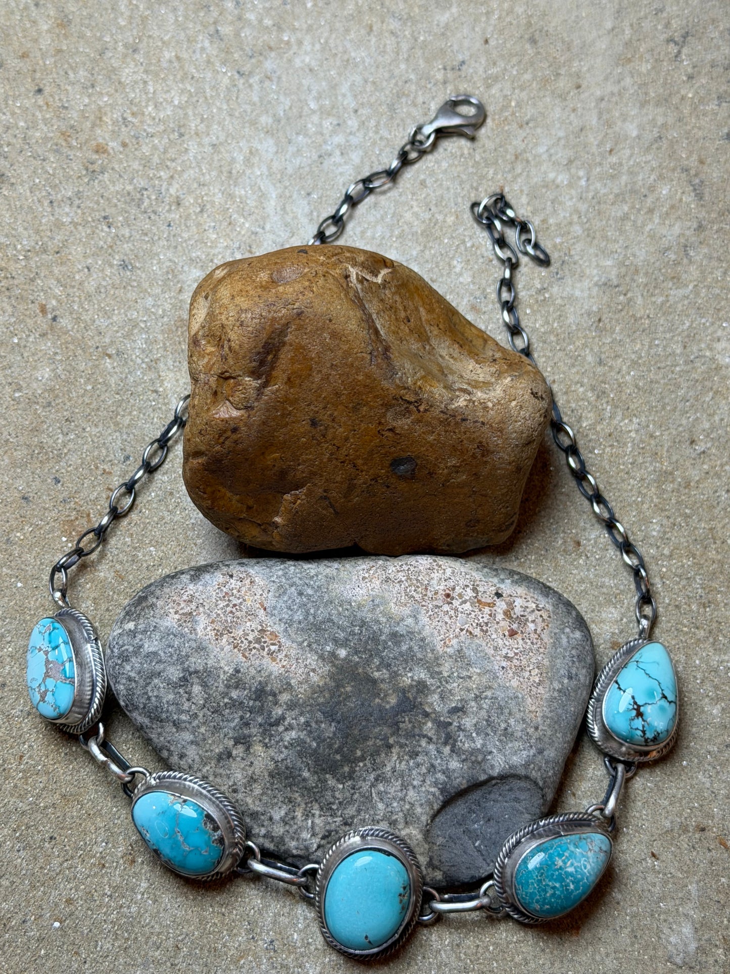 Mel - Turquoise Choker Necklace