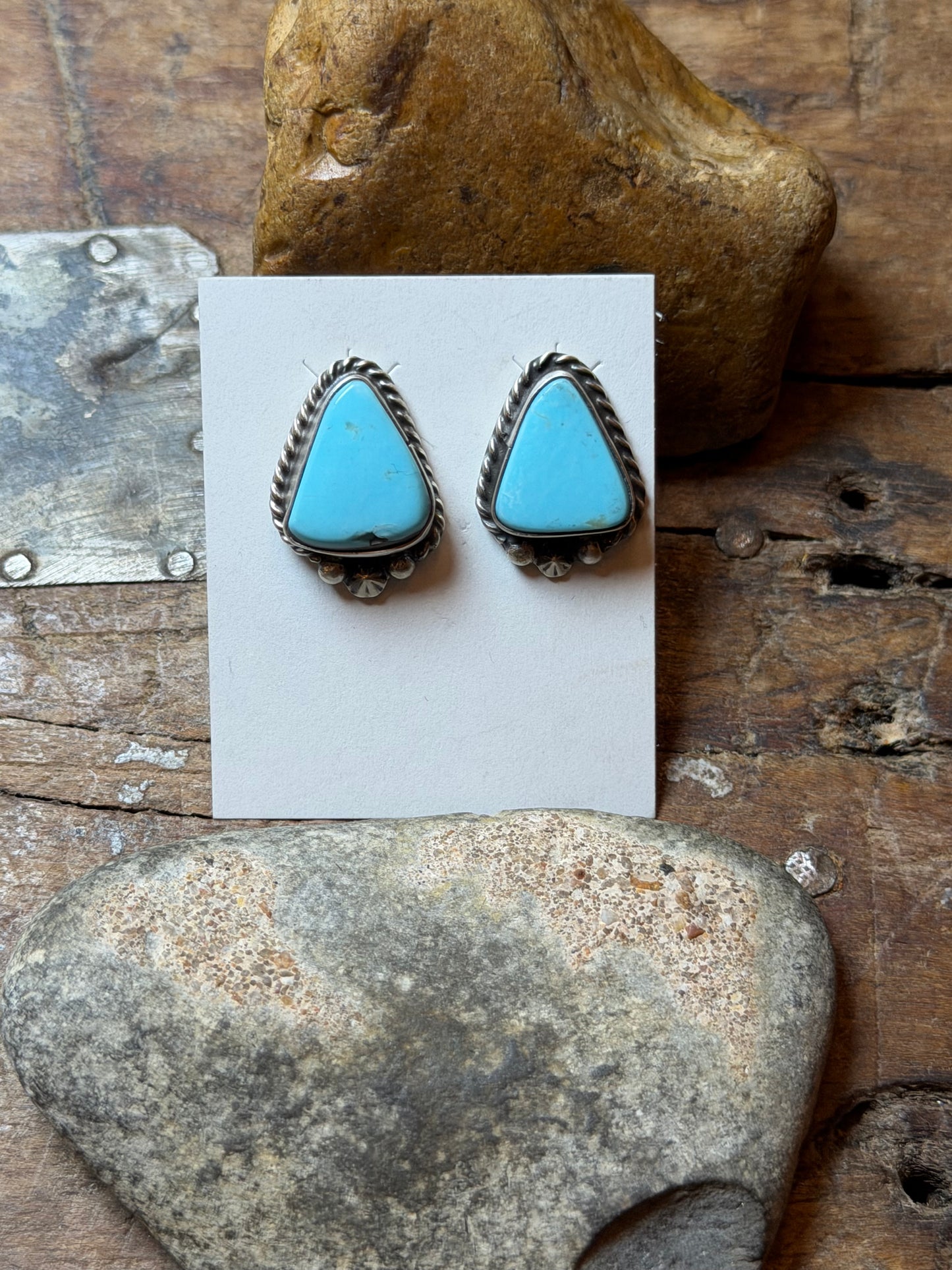 Yaya - As Is - Turquoise Stud Earrings