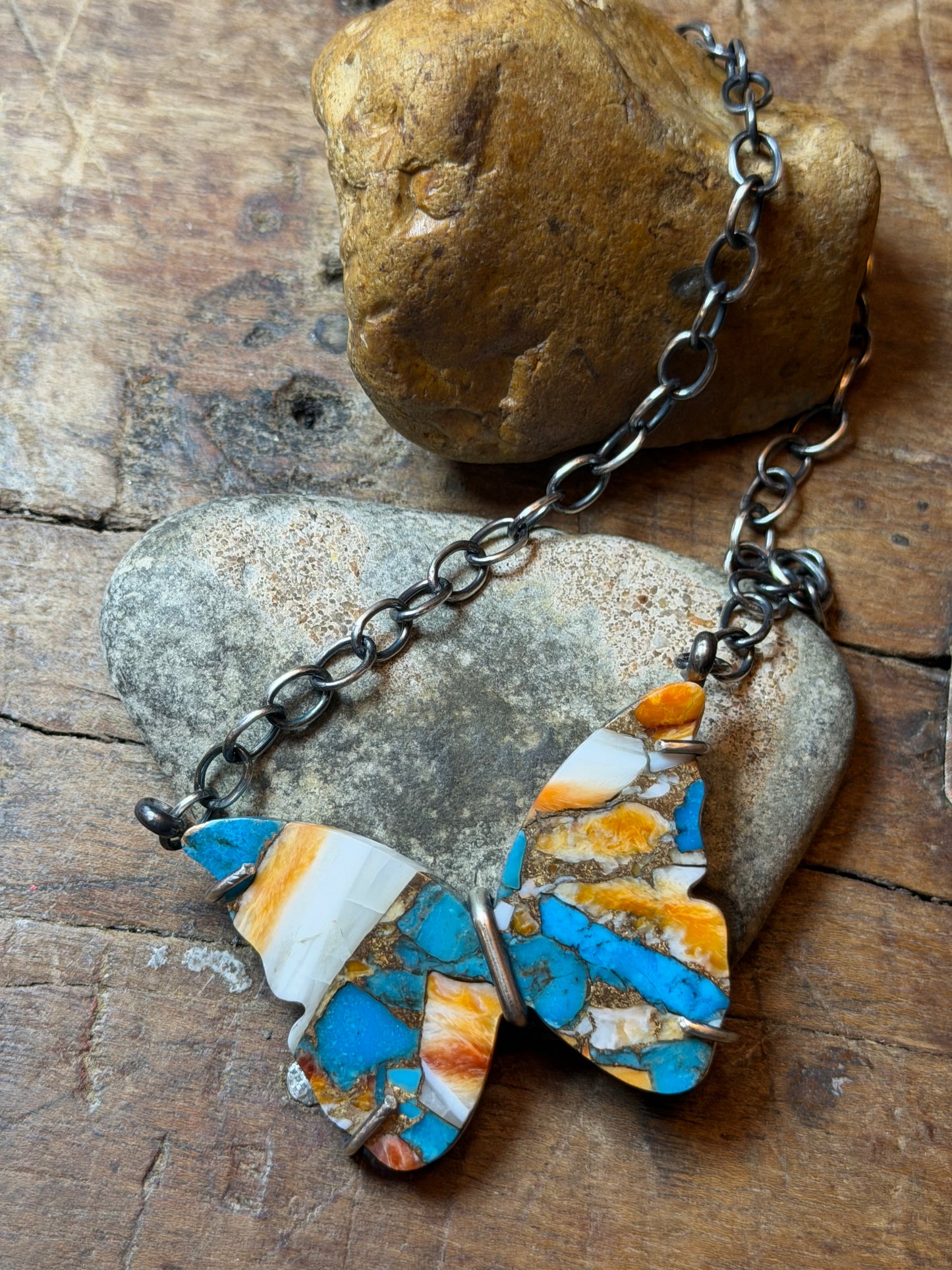 Tara - Waterproof Butterfly Necklace (this listing it to be checked out with two times:)