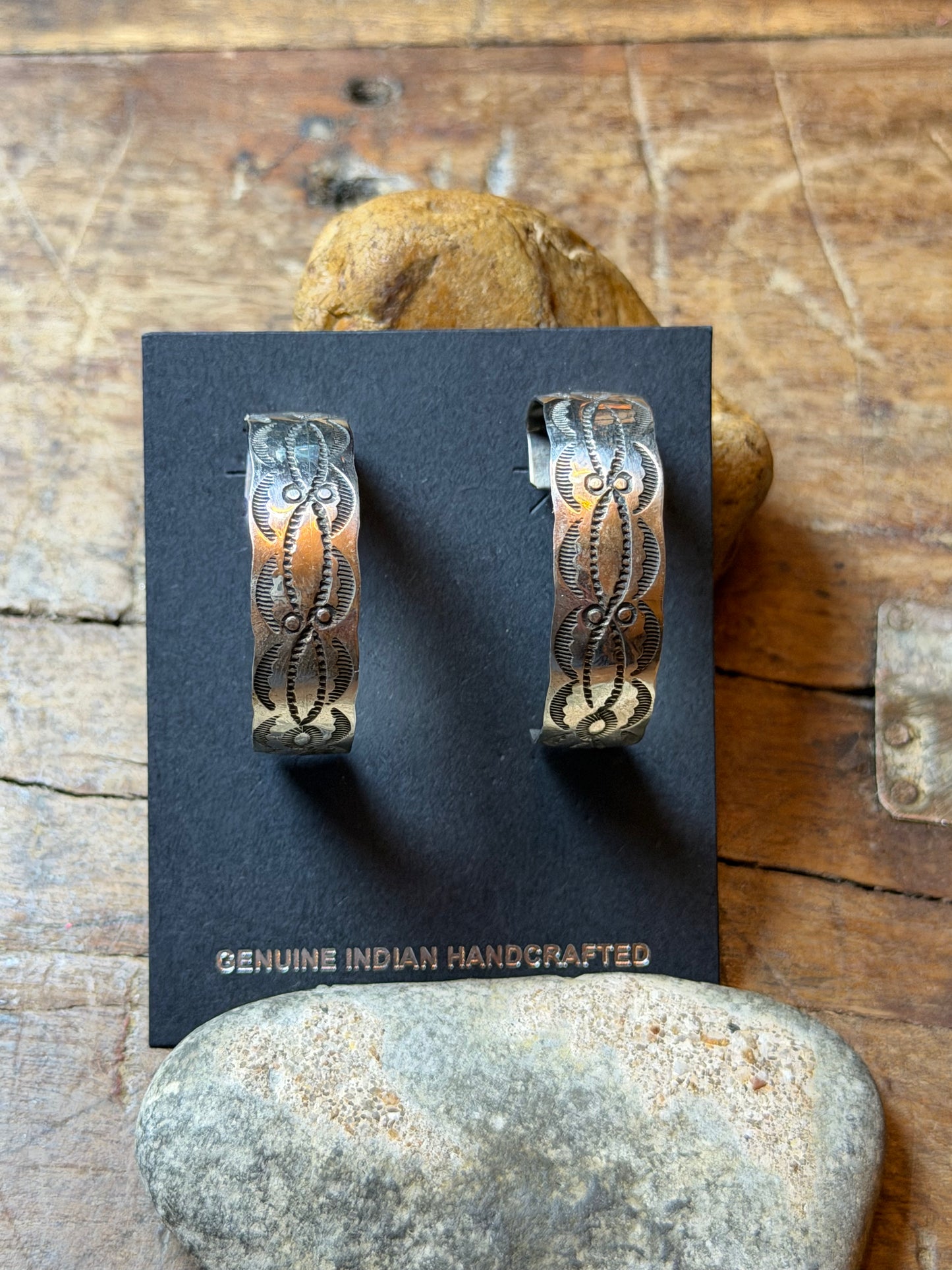 Marlene - Sterling Hoop Earrings