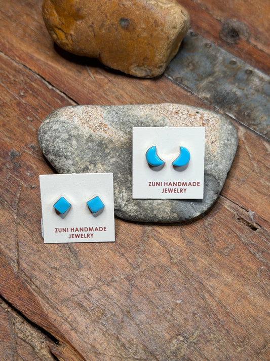 2 Turquoise Stud Listing