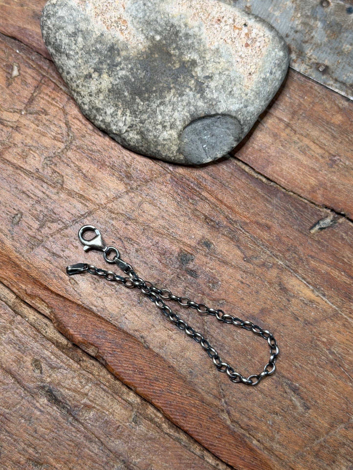 Stacey - Silver Chain Necklace Extender - -5-7/8" Long