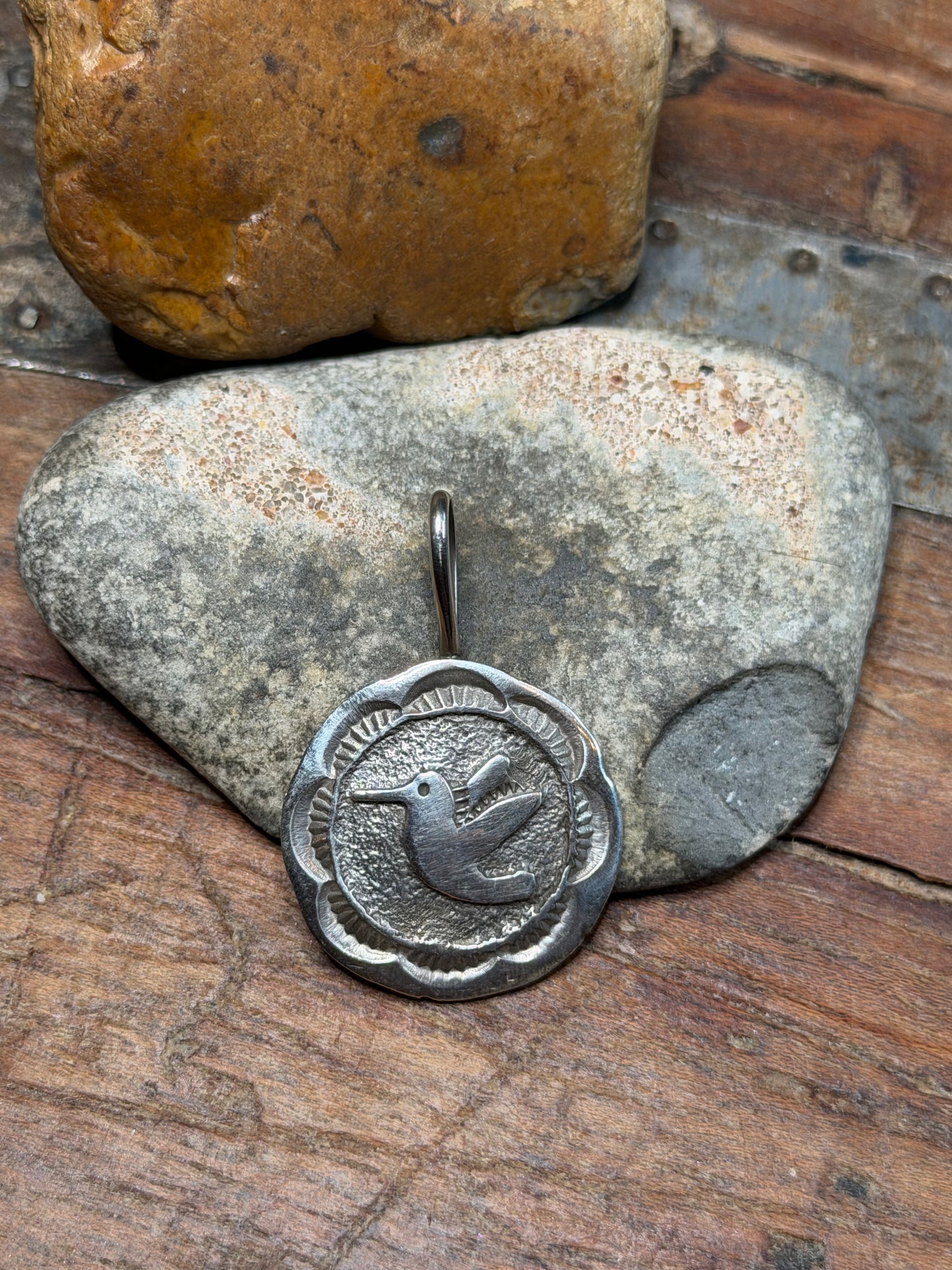 Lauryn - Silver Hummingbird Pendant