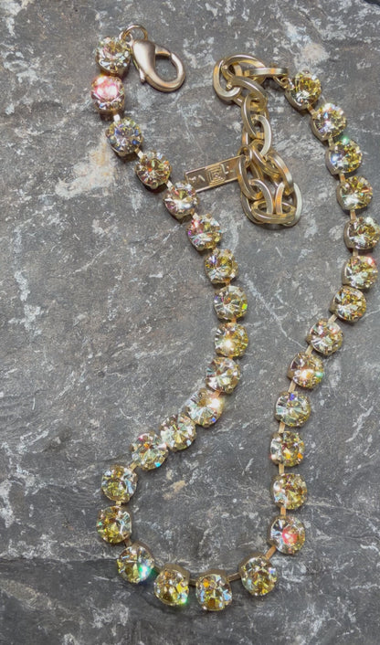 TOVA Oakland necklace lemon 14 3/8 to 17 7/8